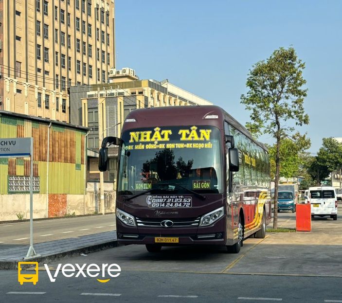 Hình ảnh Nhà xe Nhật Tân trên tuyến Đắk Lắk đi Hồ Chí Minh