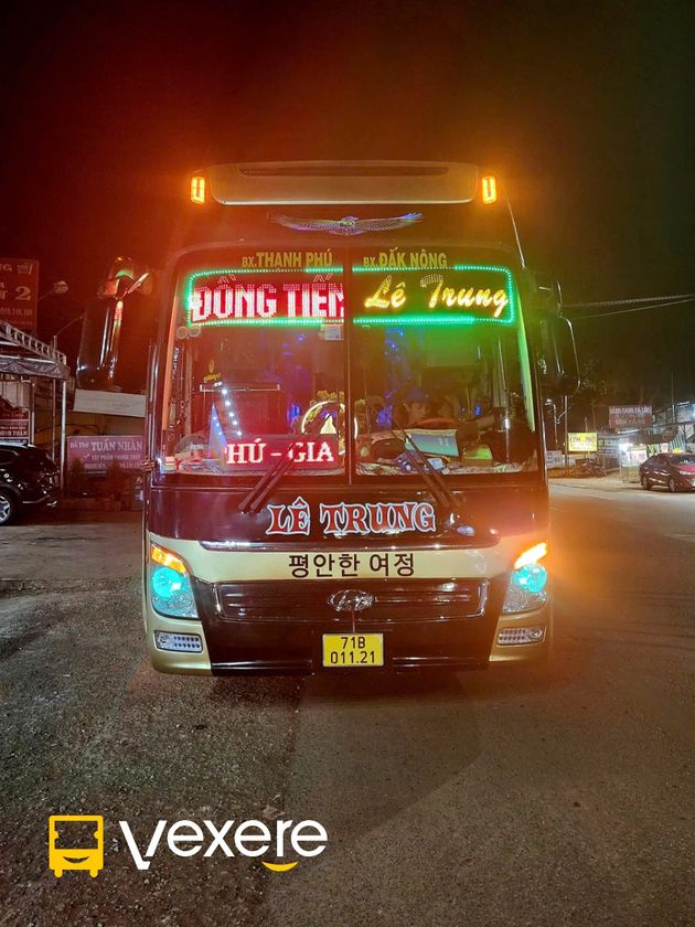 Hình ảnh Nhà xe Đồng Tiến trên tuyến Bình Phước đi Bến Tre