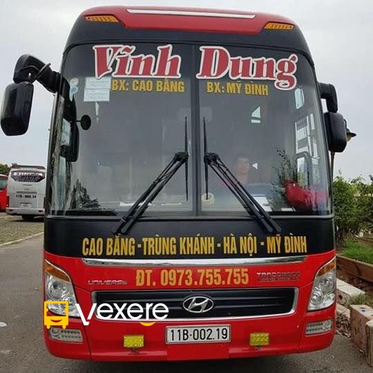 Hình ảnh Nhà xe Vĩnh Dung trên tuyến Cao Bằng đi Hà Nội