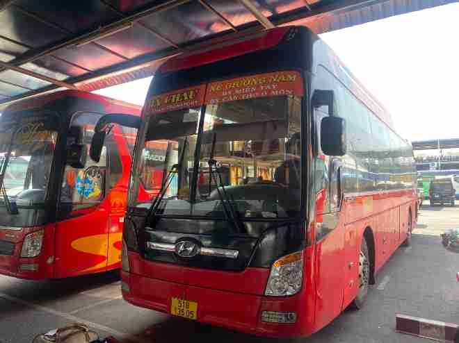 Hình ảnh Nhà xe Ba Châu trên tuyến Cần Thơ đi Hồ Chí Minh