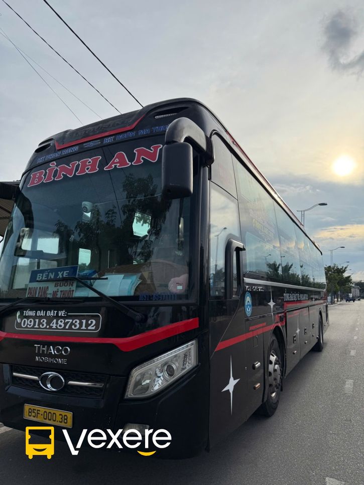 Hình ảnh Nhà xe Bình An (Buôn Ma Thuột) trên tuyến Đắk Lắk đi Khánh Hòa