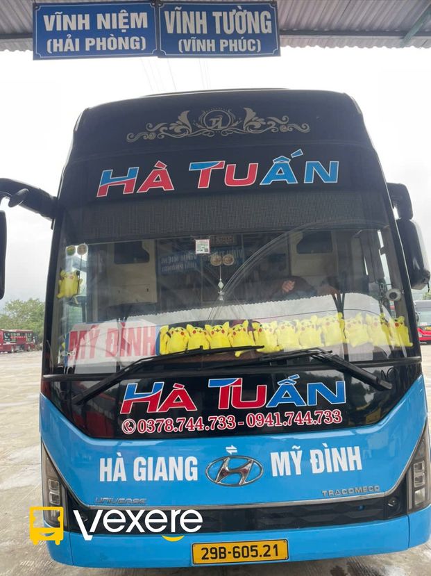Hình ảnh Nhà xe Hà Tuấn trên tuyến Bến xe Mỹ Đình đi Chiêm Hóa