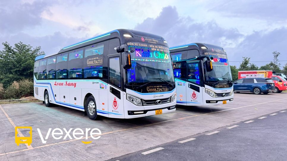 Hình ảnh Nhà xe Loan Sáng trên tuyến Krông Pắk đi Hồ Chí Minh