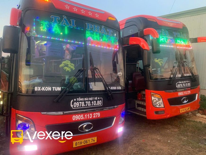 Hình ảnh Nhà xe Phát Tài trên tuyến Gia Lai đi Khánh Hòa